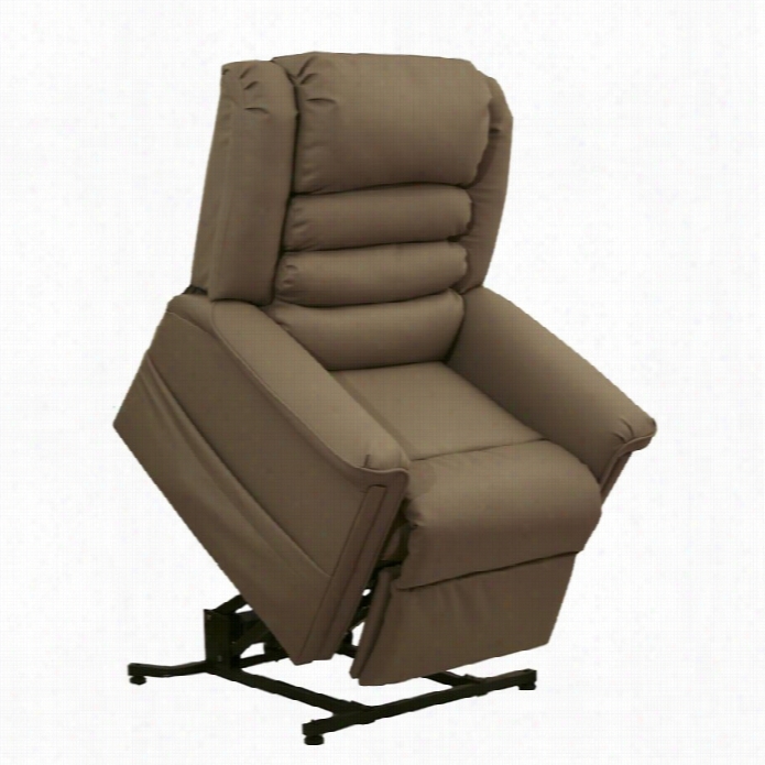 Catnapper Invincible Faux Leather Power Lift Full Lay-out Recliner