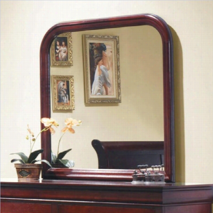 Coaster Louis Philippe  Vertical Mirror In R Ich Cherry