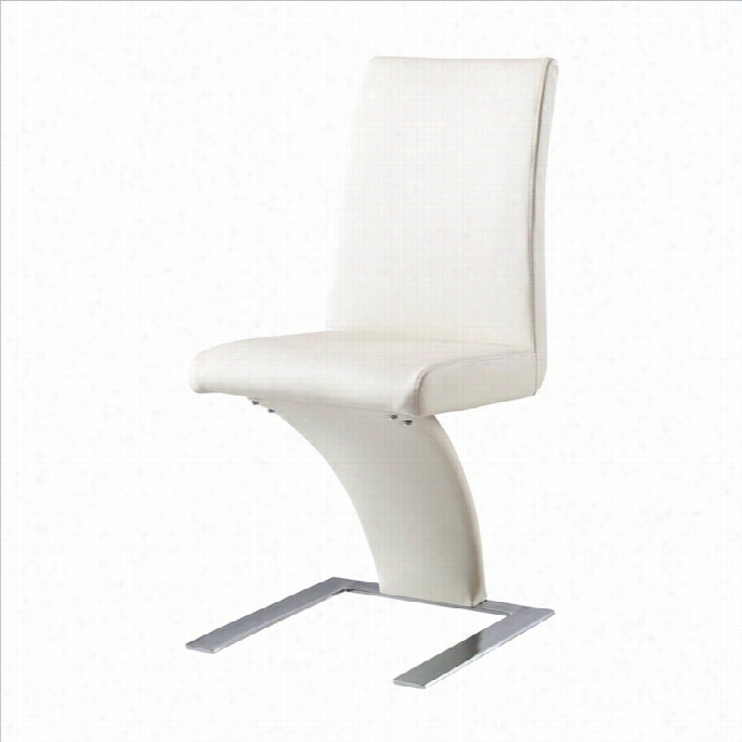 Global Furniture Uniq Ue Zig Zag Dining Chair In Beige