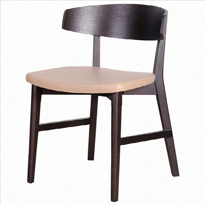 Moe's Como Dining Chair In Dark Brown