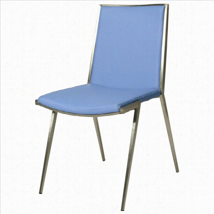 Pastel Furniture Roxanne Dining Chair In Light Bkue