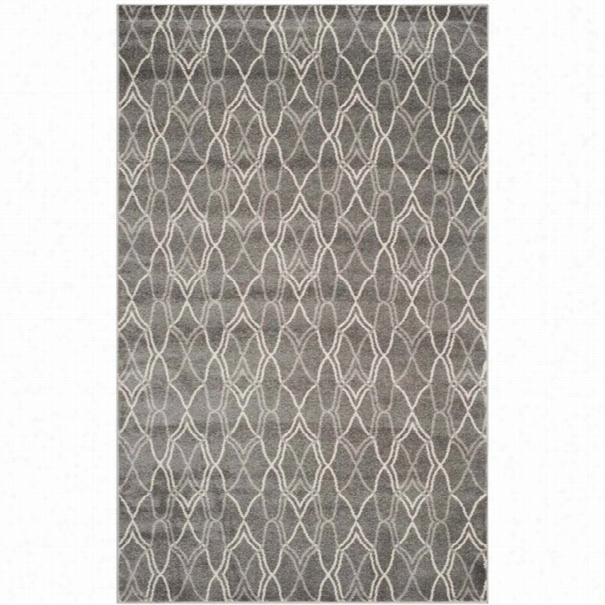 Safavih Amherst Grey Indoor Exterior Rrug - 5' X 8'