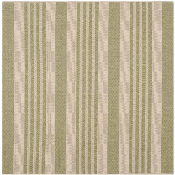 Safavieh Courtyard Beige Indoor Exterior Rug - Square 5'