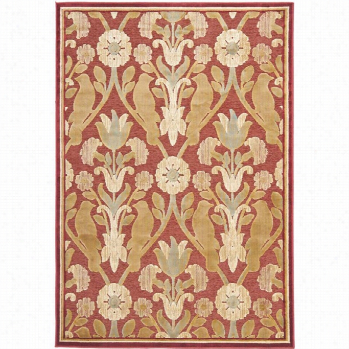 Safavieh Paradis E Red Traditional Rug - 4' X 5'7