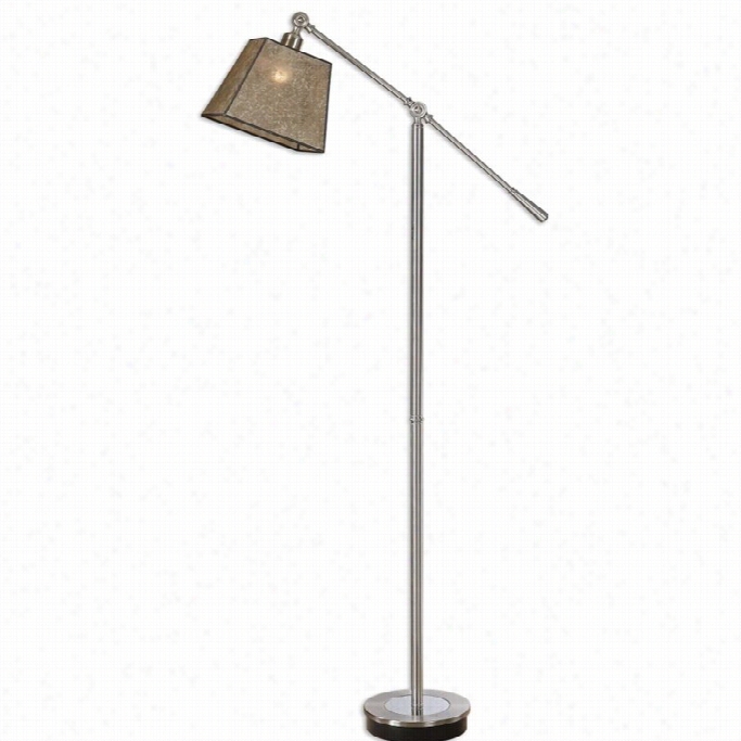 Uttermst Biella  Chrome Plated Metal  Floor Lamp