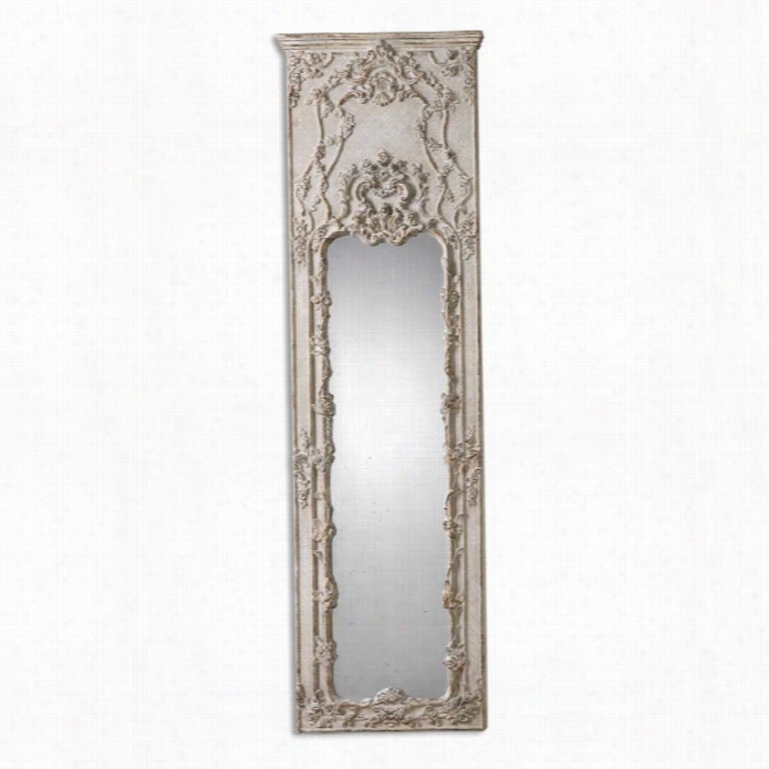 Uttermost Castellana Gray-ivory Leaner Mirror