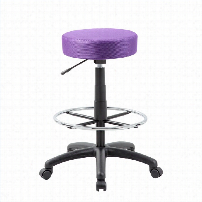 Boss Office Products The Dot Drafti Ng Chair Purple