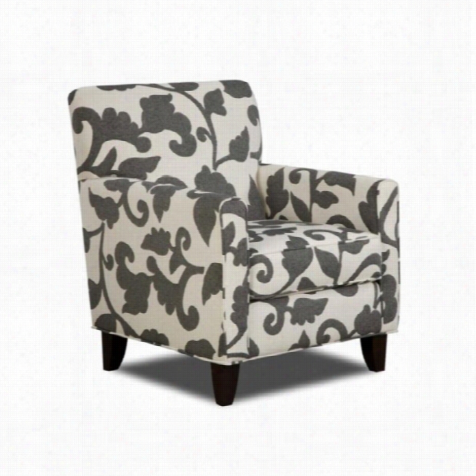 Chelsea Bergen Accent Chair In Onyx