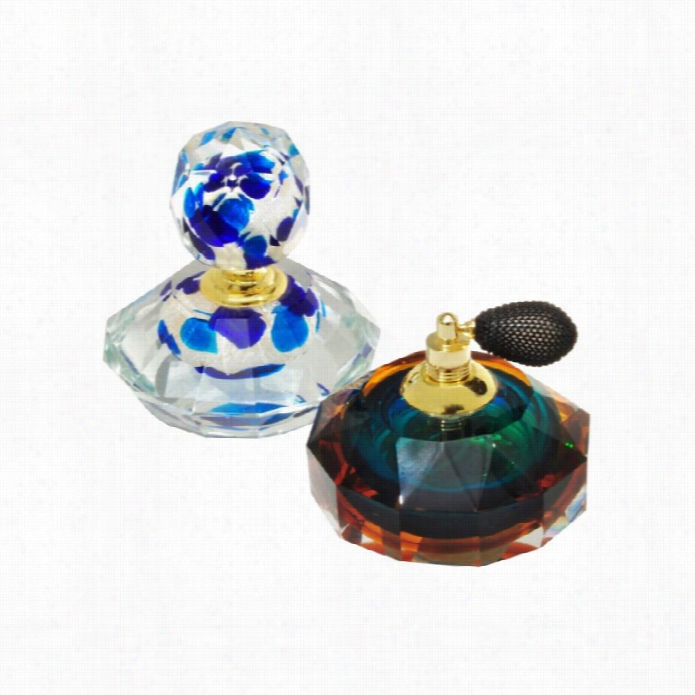 Dale Tiffany 2 Pieece Columbia Pperfume Bottle