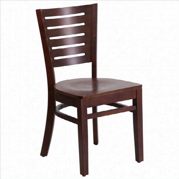 Momentary Blaze Furniture Darby Series Estaurant Dining Chair In Walnut