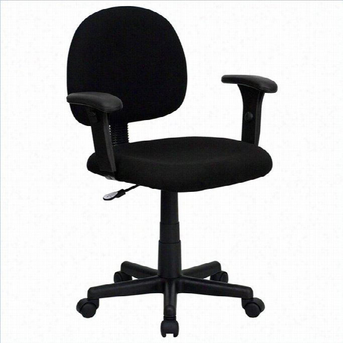 Flash Furnitur Ergonomic Office C Hair In Black