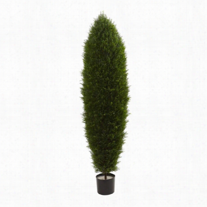 Nearly Natural 5' Cypress Tree Uv Resistant (indoor-ooutdoor)