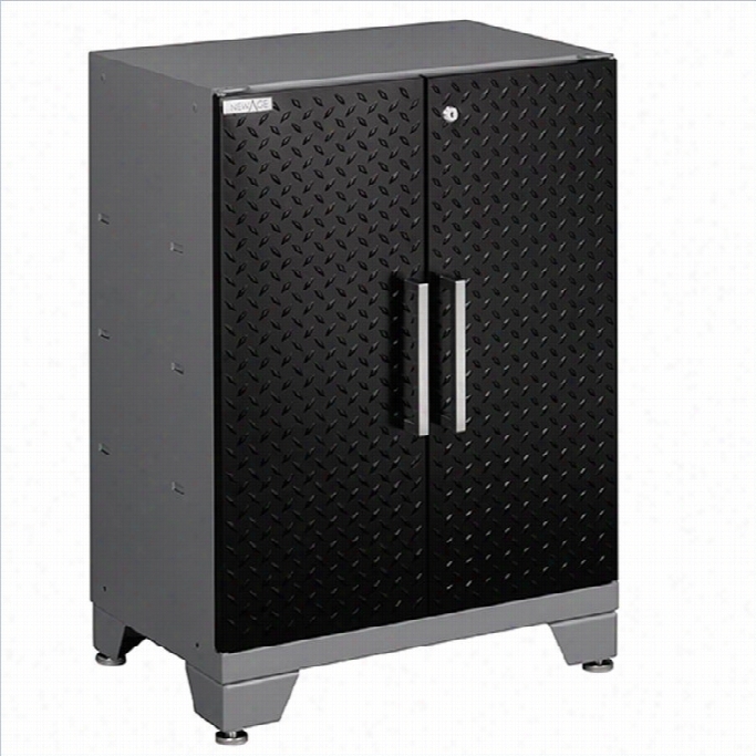 Newage Performance Diamobd Serie S 2 Door Garage Base Cabinet I Nblack