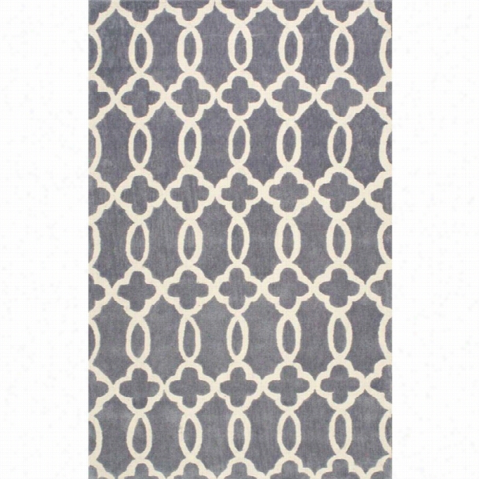 Nuloom 5' X 8' Lombard Handmade Rug In Gray