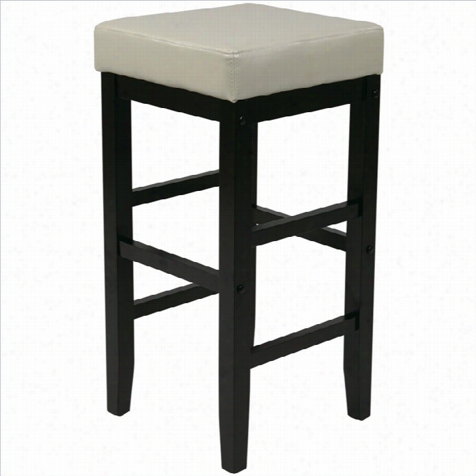 Offfice Star Metro 30 Square Bar Stool In Cream