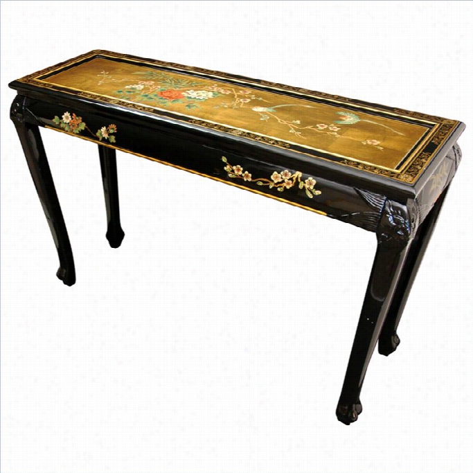 Orientaal Furniture Console Food In Gold