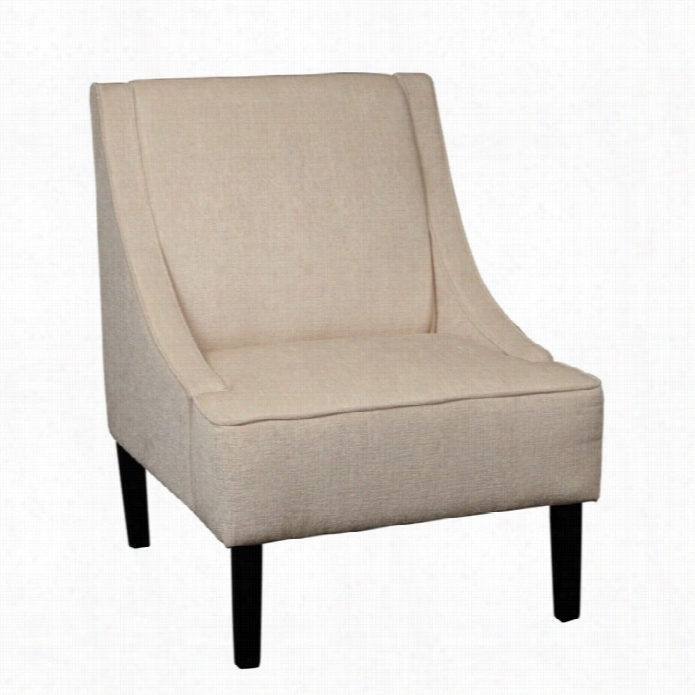 Pri Fabric Accent Chair In Be Ige