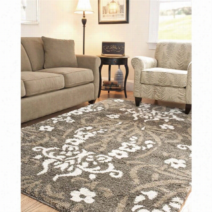 Safavieh Florida Shag Smoke Shay Rug - 9'6 X 13'