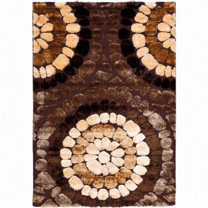 Safavieh Miami Sha Brown Shga Rug - 6' X 9'