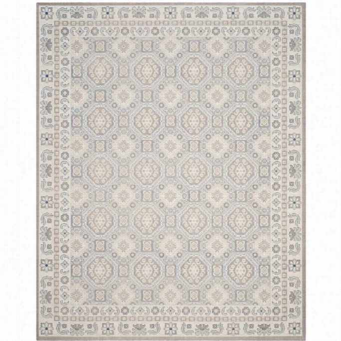 Safaviieh Patina Light Grey Traditional Rug - 8' X 10'