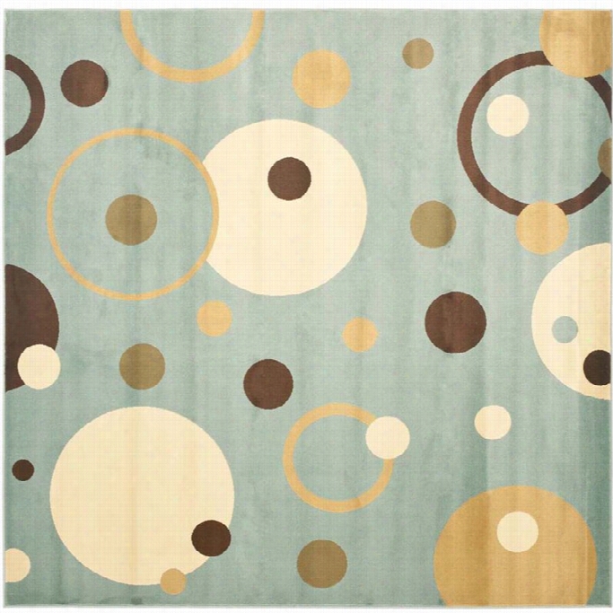 Safavieh Porcello Blue Region Rug - Square 5'