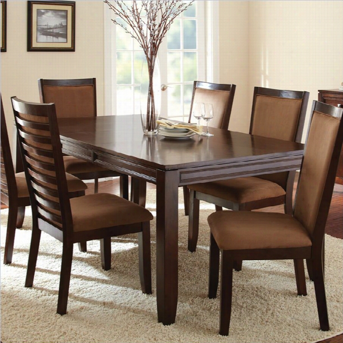 Steve Silver Company Cornell Rectang Ular Dining Table In Espresso