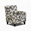 Chelsea Bergen Accent Chair in Onyx