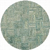 Safavieh Nantucket Green Contemporary Rug - Round 6'