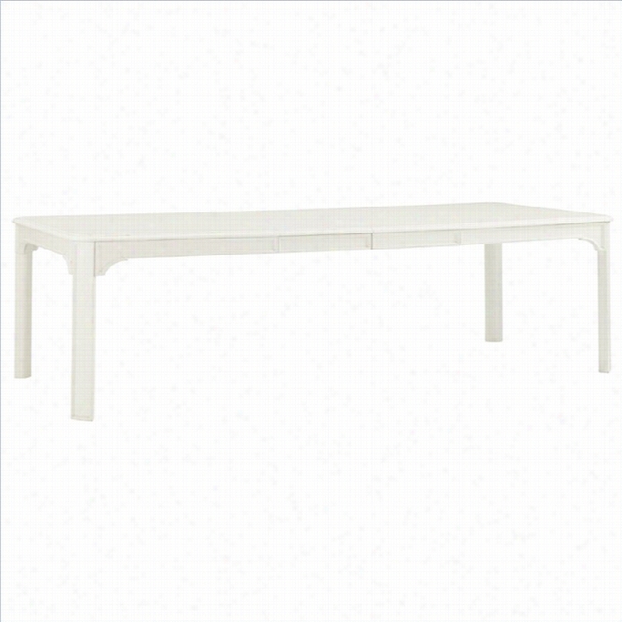 Tommy Bahama Hooms Ivory Key Astel Harbour Dining Table In White