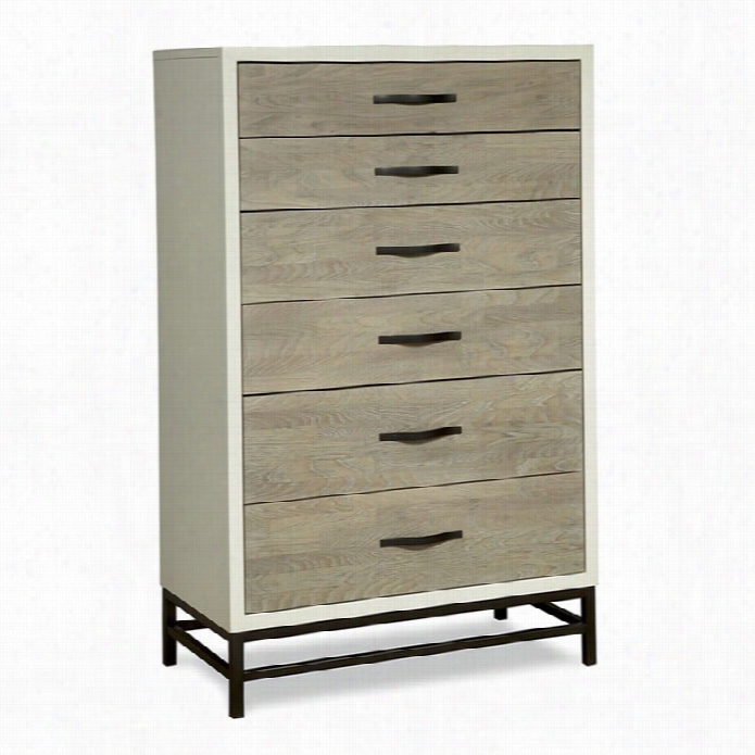 Universal Furniture The Spencer Bedroom Chest In Gray Parchment