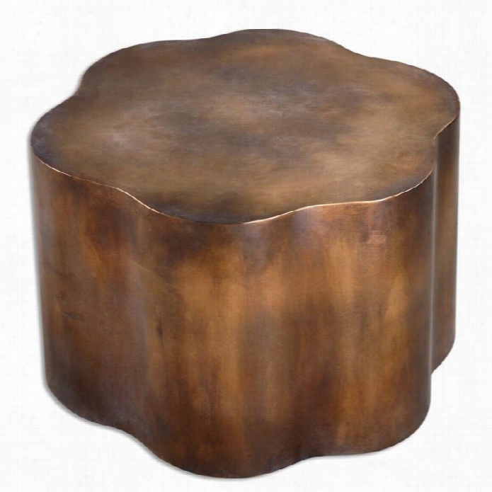 Uttermost Sameya Oxiddized Copper Accent Flat