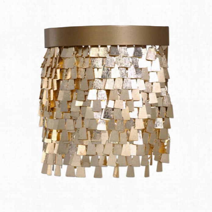 Uttermost Tillie 1 Light Gold Sconce