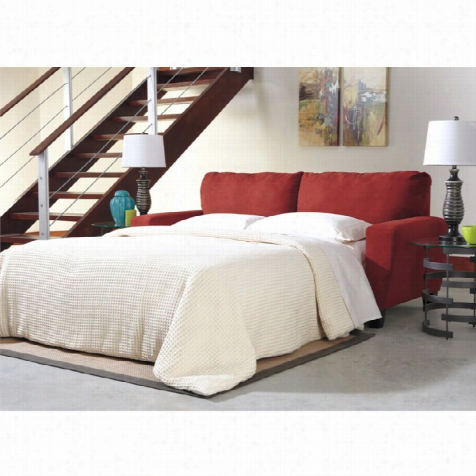 Ashley Sagen Fabric Queen Size Sleeper Sofa In Sienna