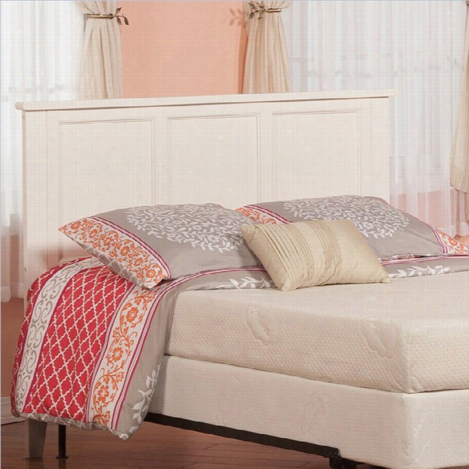 Atlantic Appendages  Madison Pnel Headboard In White-twin