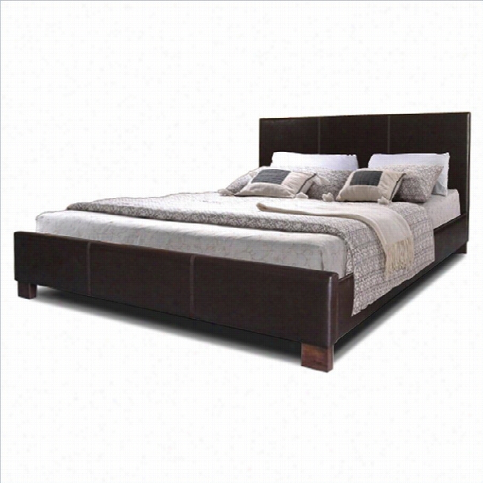 Batxon Studio Plesss Platform Bed In Dark Brown-full