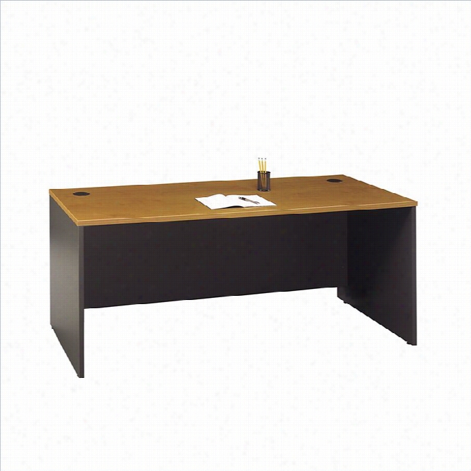 Bush Bbbf Serie Sc 72w Desk Shell In Natural Cherry