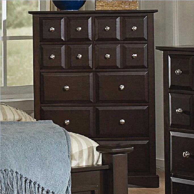 Coaster Harbor Clasic 7 Drawer Breast In Cappuccino Finish