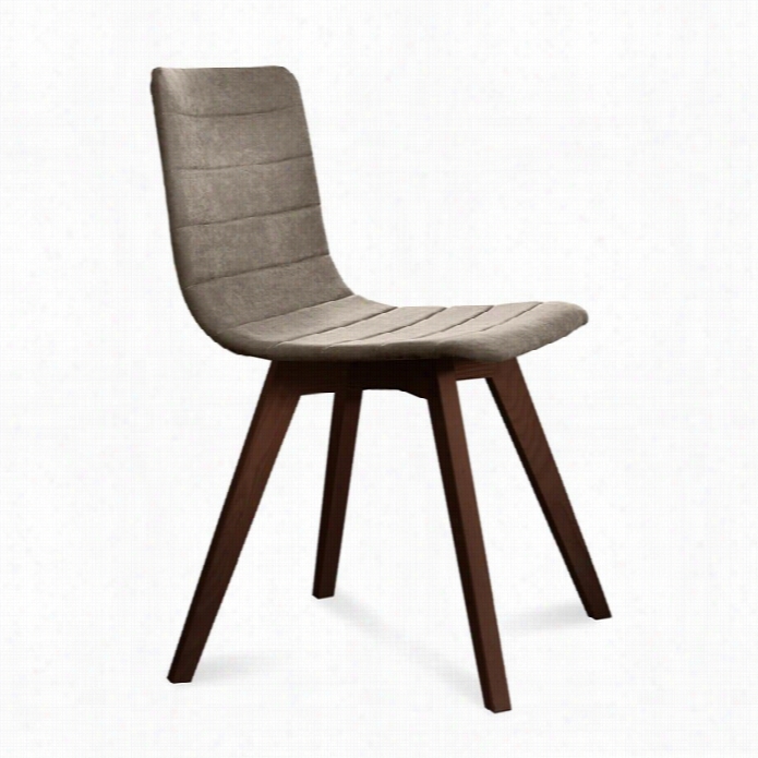 Domitalia Flexa Dining Chairr In Flirt Sandd And Chocolate