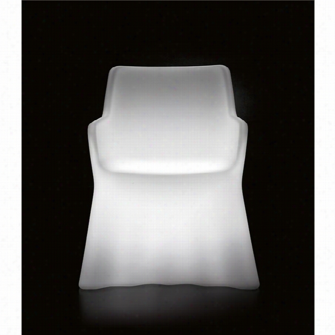 Domitalia Phantom Translucent Arm Chair With Bulb Scoket And Cord