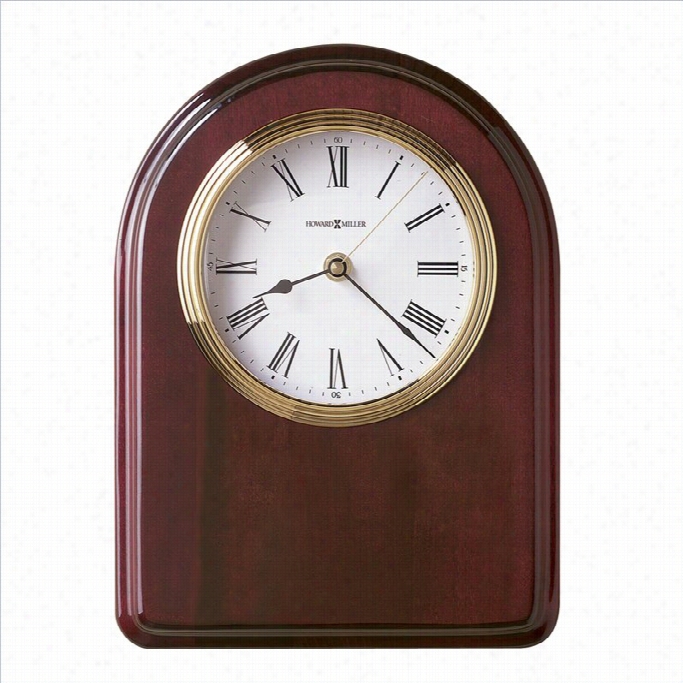 Howardd Miller Honor Tiem Iv  Plaque Awll/table Clock