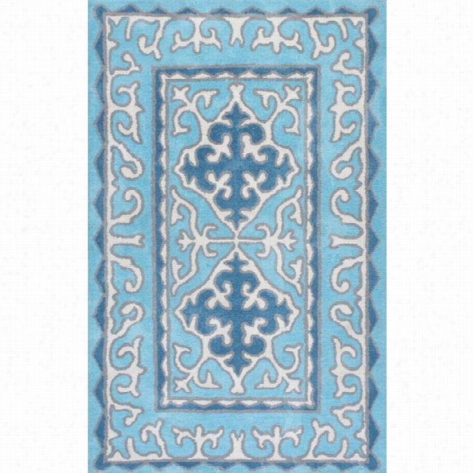 Nuloom 7' 6 X 9' 6 Hand Tufted Lucina Rug In Blue