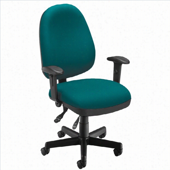 Ofm 6 Function Executive Task Office Chair In Teal