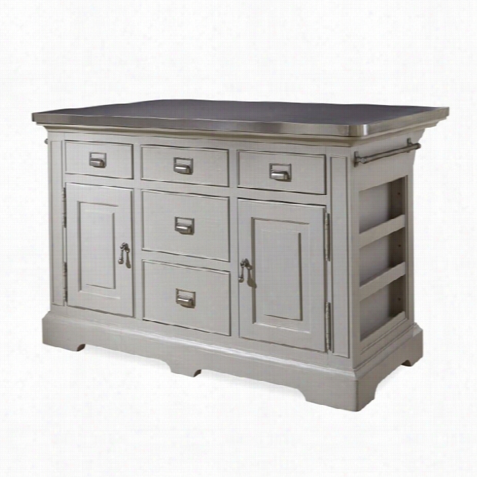 Paula Deen Home Dogwood The Kitchen Island In Cobblestone