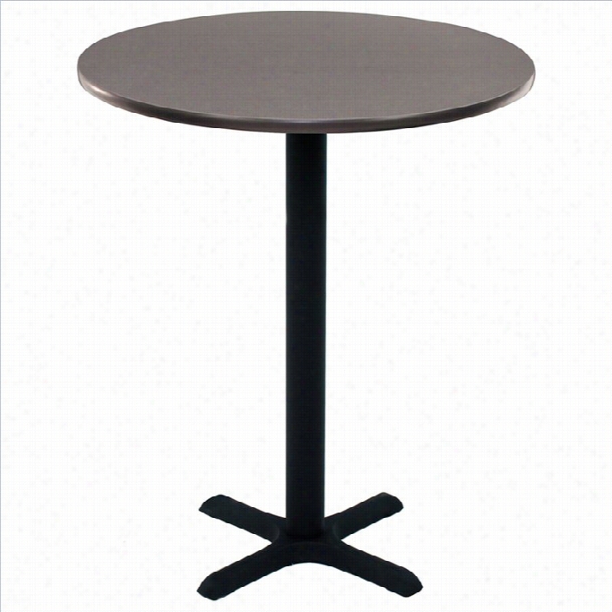 Regency Make Full Cafe Table I Gray-30 Inc