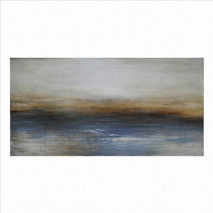 Renwil Calm Seas Frameless Canas Wall Art