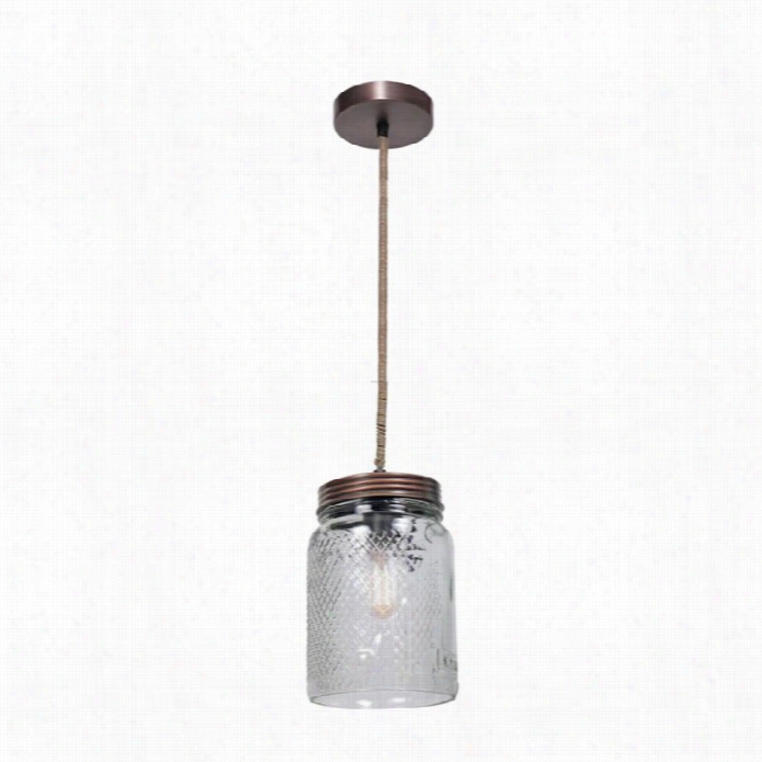 Renwil Mason Ceiling Fixture In Bronze