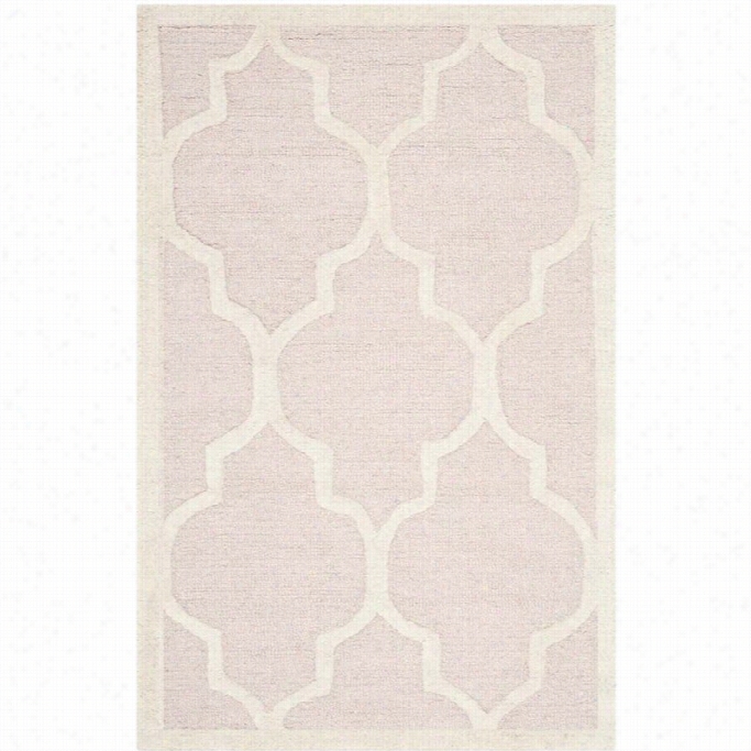 Safavieh Cambridge Ligt Pink Trahsitionak Rug - 2' X 3'