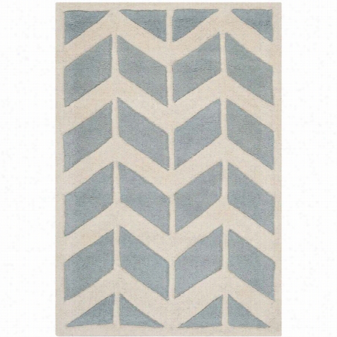 Safavieh Chatham Blue Contemporary Rug - 2'6 X 4'