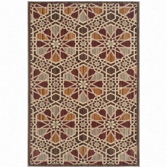 Safavieh Infinity Brown Contemporary Rug - 4' X 6'