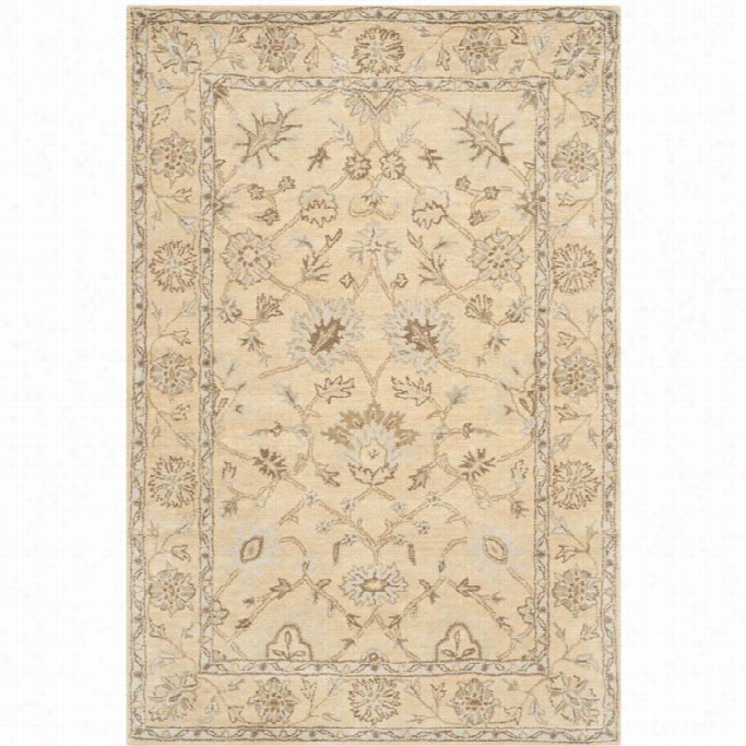 Safavieh Wyndham Light Golld Ontemporary Rug - 4' X 6'